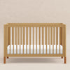 M12901HYVTL,Babyletto,Gelato 4-in-1 Convertible Crib w/Toddler Bed Kit in Honey/Vegan Tan Leather Feet