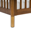 M12901NLGLD,Babyletto,Gelato 4-in-1 Convertible Crib w/Toddler Conversion Kit in Natural Walnut Gold Ft