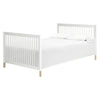 M12901WNX,Babyletto,Gelato 4-in-1 Convertible Crib w/Toddler Conversion Kit in White  NX Feet