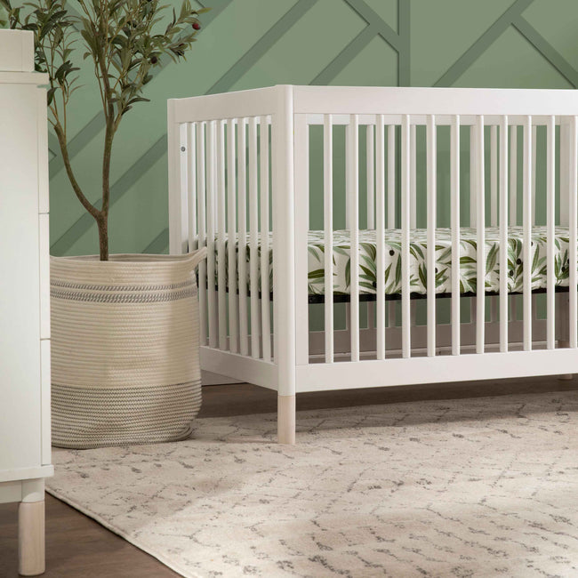M12901WNX,Babyletto,Gelato 4-in-1 Convertible Crib w/Toddler Conversion Kit in White  NX Feet