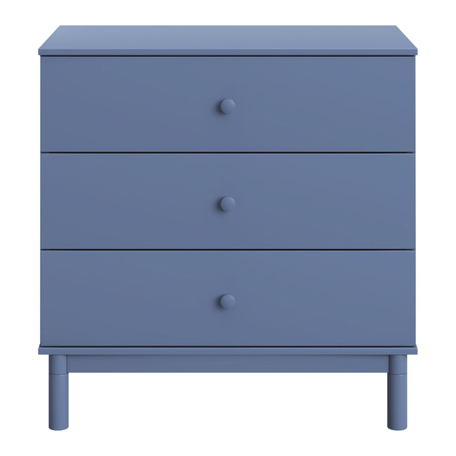 M12923CVB,Babyletto,Gelato 3-Drawer Changer Dresser w/Removable Changing Tray in Cove Blue