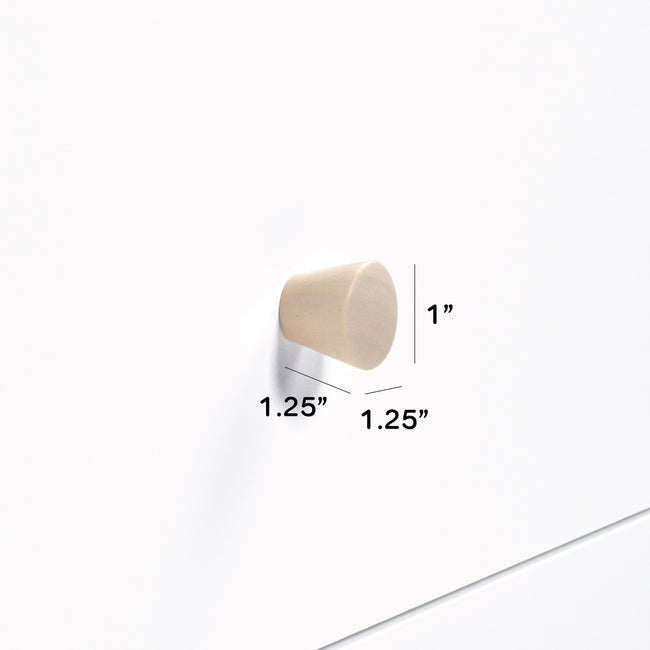 M12971NX,Babyletto,Gelato Knob Set in Washed Natural