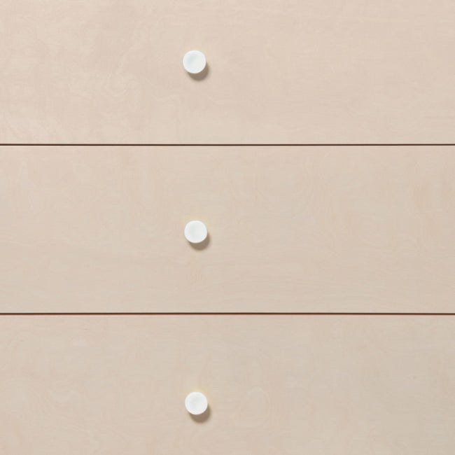 M12971W,Babyletto,Gelato Knob Set in White Finish