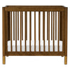 M12998NLGLD,Babyletto,Gelato 4-in-1 Convertible Mini Crib and Twin bed in Natural Walnut Finish with Gold Feet