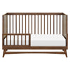 M15401NL,Babyletto,Peggy Mid-Century 3-in-1 Convertible Crib w/Toddler Bed Conversion Kit in Natural Walnut