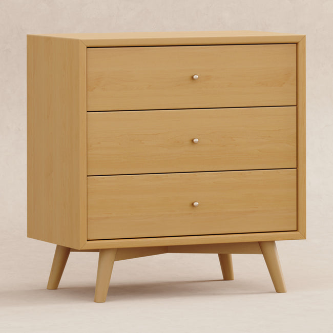 M15913HY,Babyletto,Palma 3-Drawer Assembled Dresser in Honey