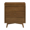 M15913NL,Babyletto,Palma 3-Drawer Assembled Dresser in Natural Walnut