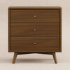 M15913NL,Babyletto,Palma 3-Drawer Assembled Dresser in Natural Walnut