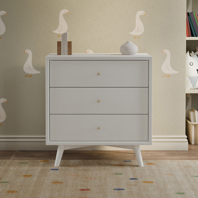 M15913W,Babyletto,Palma 3-Drawer Assembled Dresser in White