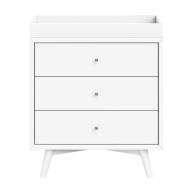 M15913W,Babyletto,Palma 3-Drawer Assembled Dresser in White