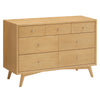 M15916HY,Babyletto,Palma 7-Drawer Double Dresser  Assembled in Honey