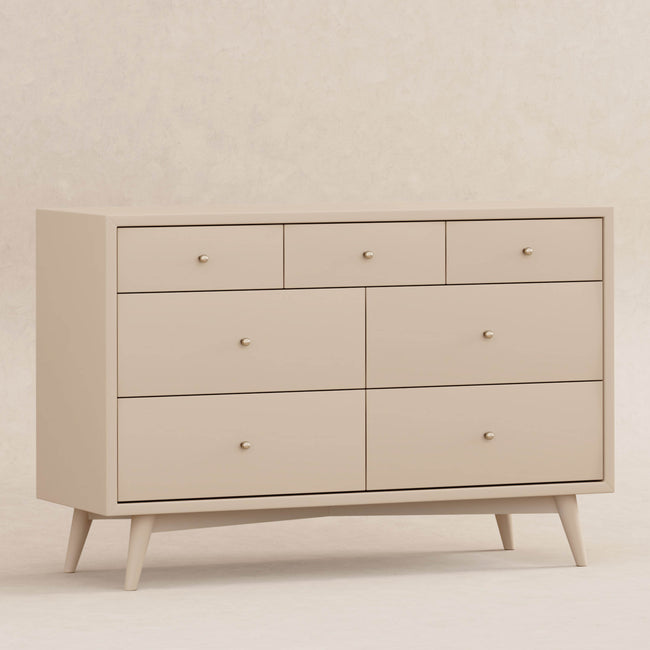 M15916TPE,Babyletto,Palma 7-Drawer Double Dresser  Assembled in Taupe