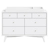 M15916W,Babyletto,Palma 7-Drawer Double Dresser  Assembled in White