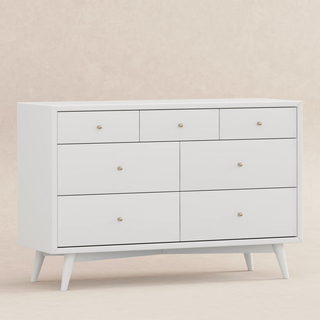 M15916W,Babyletto,Palma 7-Drawer Double Dresser  Assembled in White
