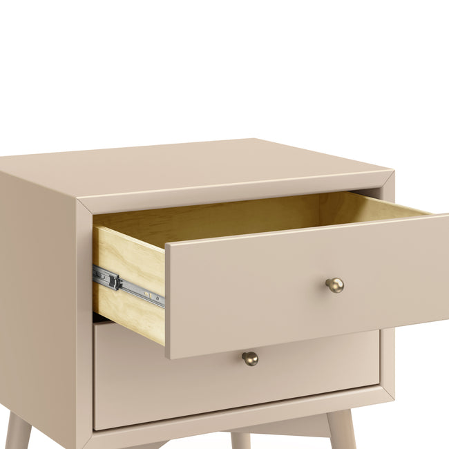 M15960TPE,Babyletto,Palma Nightstand  Assembled in Taupe
