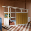 M15976HYW,Babyletto Kids,Palma Mid-Century House Twin Bed in Honey and White