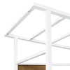 M15976NLW,Babyletto Kids,Palma Mid-Century House Twin Bed in Natural Walnut and White