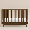 M15980NL,Babyletto,Palma 8-in-1 Convertible All-Stages® Crib w/ Bassinet & Toddler Bed Kits in Natural Walnut