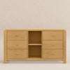 M18416HY,Babyletto Kids,TipToe 6-Drawer Assembled Dresser with Cubbies in Honey