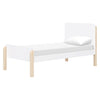 M18469WNX,Babyletto Kids,TipToe Twin Bed in White and Washed Natural