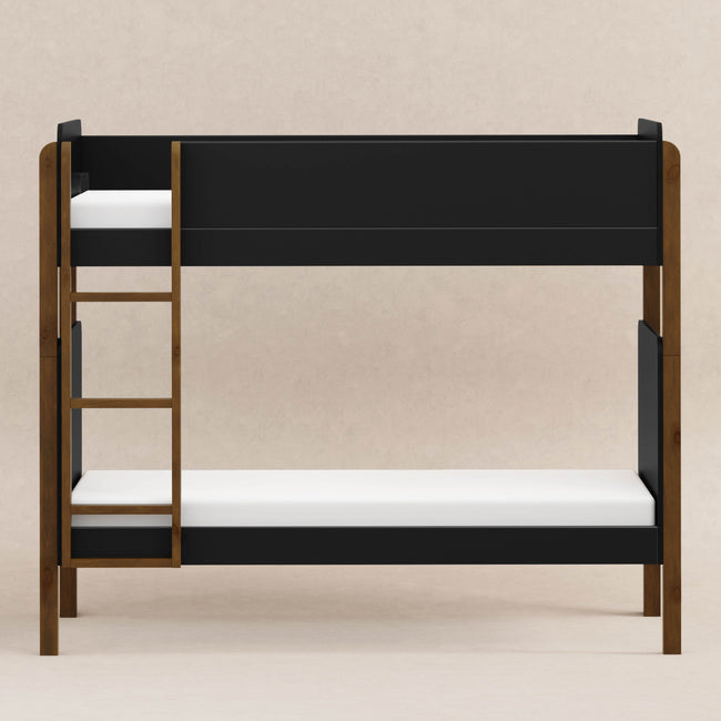 M18494BNL,Babyletto Kids,TipToe Bunk Bed in Black and Natural Walnut