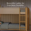 M18494TPEHY,Babyletto Kids,TipToe Bunk Bed in Taupe and Honey