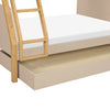 M18495TPEHY,Babyletto Kids,TipToe Twin-Over-Full Bunk Bed in Taupe and Honey