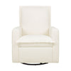 M20977CMSG,Babyletto,Cali Flange Gliding Swivel Recliner in Cream Shearling