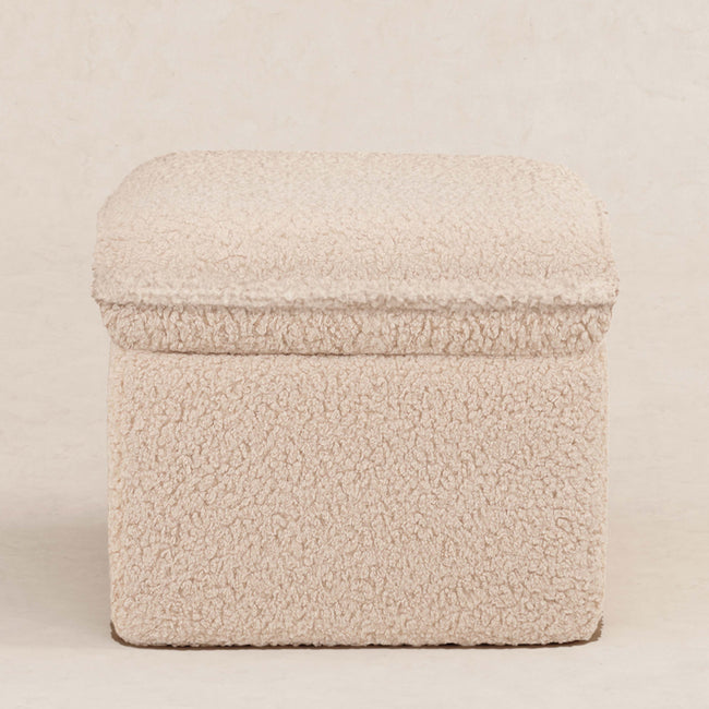 M20985CSG,Babyletto,Cali Storage Ottoman in Chai Shearling