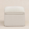 M20985WB,Babyletto,Cali Storage Ottoman in Ivory Boucle