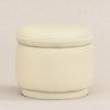 M22985IVC,Babyletto,Enoki Storage Ottoman in Ivory Velvet Checker