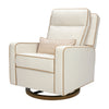 M23082PCMTB,Babyletto,Nate Berkus x Babyletto Sigi Pro Power Recliner in Performance Cream Linen w/Toffee Base