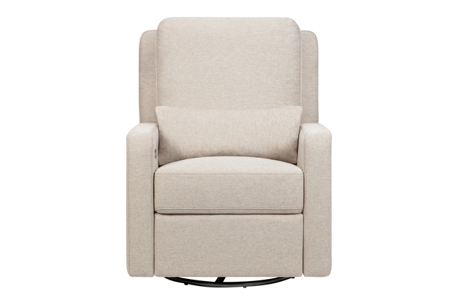 M23085PBEW,Babyletto,Sigi Glider Recliner w/ Electronic Control and USB in Performance Beach Eco-Weave