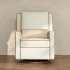 M23085PCMTB,Babyletto,Nate Berkus x Babyletto Sigi Power Recliner in Performance Cream Linen w/ Toffee Base