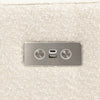 M23085PWB,Babyletto,Sigi Glider Recliner w/ Electronic Control and USB in Performance Ivory Boucle