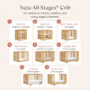 M23401HY,Babyletto,Yuzu 8-in-1 Convertible Crib w/All-Stages Conversion Kits in Honey