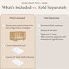 M23401HY,Babyletto,Yuzu 8-in-1 Convertible Crib w/All-Stages Conversion Kits in Honey