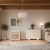 M23401NX,Babyletto,Yuzu 8-in-1 Convertible Crib w/ Bassinet & Toddler Bed Kits in Washed Natural