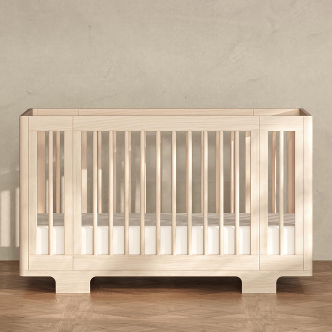 M23401NX,Babyletto,Yuzu 8-in-1 Convertible Crib w/ Bassinet & Toddler Bed Kits in Washed Natural