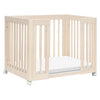 M23401NX,Babyletto,Yuzu 8-in-1 Convertible Crib w/ Bassinet & Toddler Bed Kits in Washed Natural