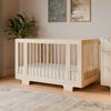 M23401NX,Babyletto,Yuzu 8-in-1 Convertible Crib w/ Bassinet & Toddler Bed Kits in Washed Natural