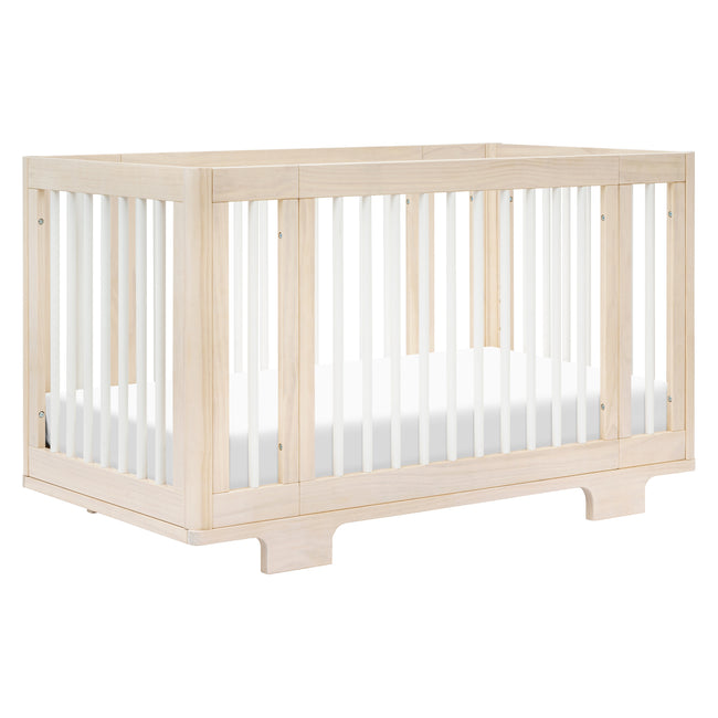 M23401NXW,Babyletto,Yuzu 8-in-1 Convertible Crib w/All-Stages Conversion in Washed Natural/White