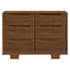 M23426NL,Babyletto,Yuzu 6-Drawer Dresser in Natural Walnut