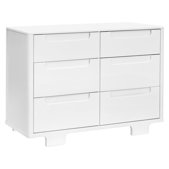 M23426W,Babyletto,Yuzu 6-Drawer Dresser in White