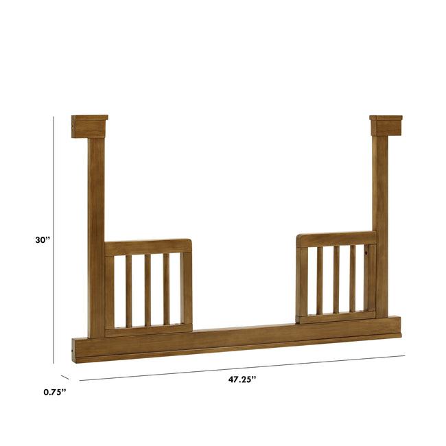 M23799NL,The MDB Family,Toddler Bed Conversion Kit in Natural Walnut