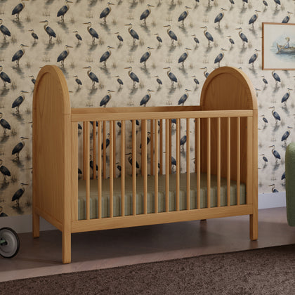 M25601HY,Babyletto,Bondi 3-in-1 Convertible Crib w/ Toddler Bed Kit in Honey