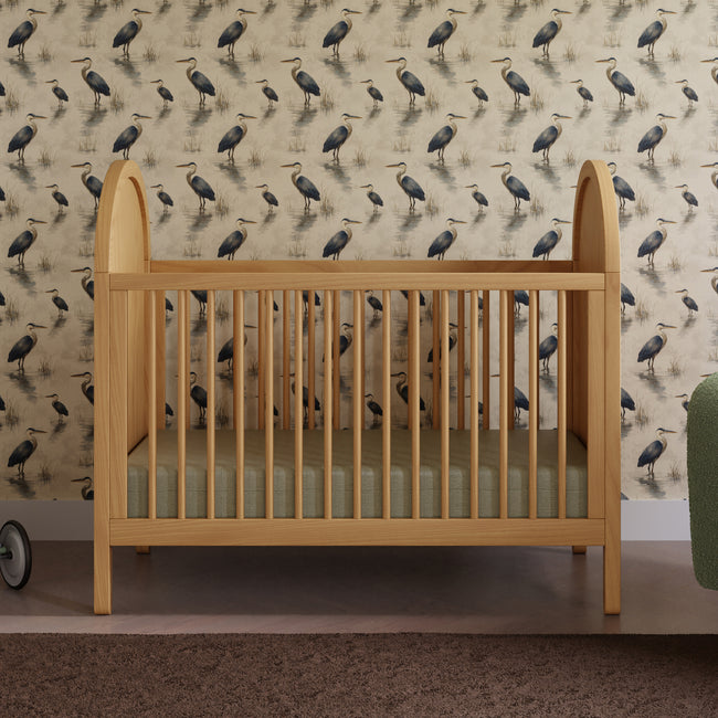 M25601HY,Babyletto,Bondi 3-in-1 Convertible Crib w/ Toddler Bed Kit in Honey