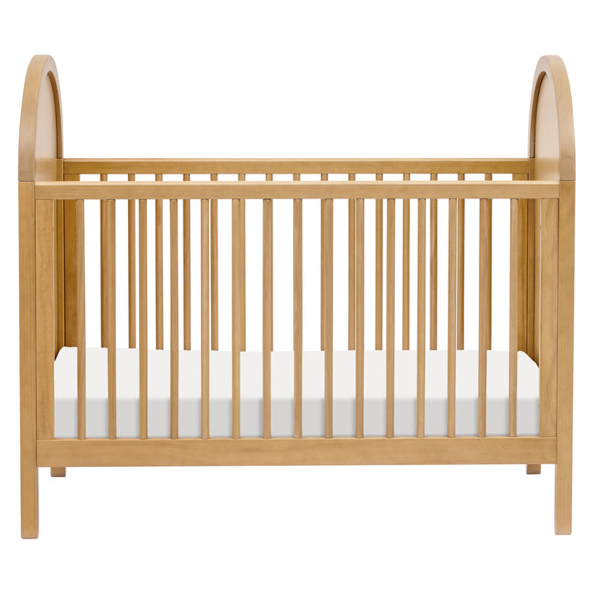 M25601HYNC,Babyletto,Bondi Cane 3-in-1 Convertible Crib w/Toddler Bed Kit in Honey with Natural Cane
