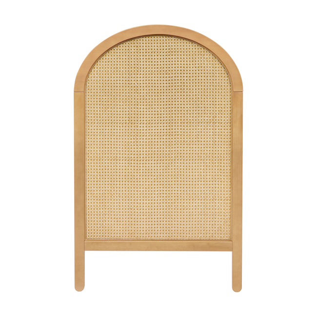 M25601HYNC,Babyletto,Bondi Cane 3-in-1 Convertible Crib w/Toddler Bed Kit in Honey with Natural Cane