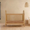 M25601HYNC,Babyletto,Bondi Cane 3-in-1 Convertible Crib w/Toddler Bed Kit in Honey with Natural Cane